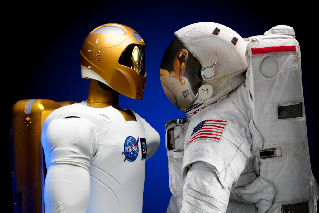 robonaut در فضا